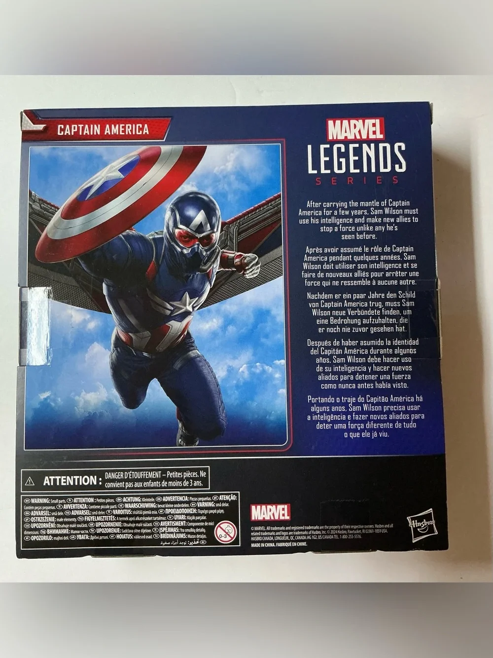 Marvel studios legends series CAPTAIN AMERICA brave new world action figure